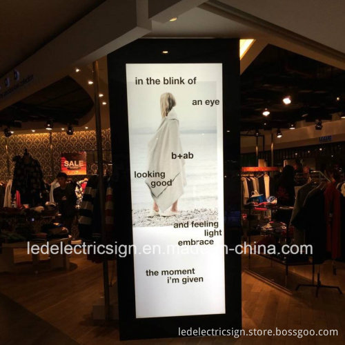 Acrylic Sheet Poster Frame LED Board Advertising Box Aluminum Light Box Extrusion Frame